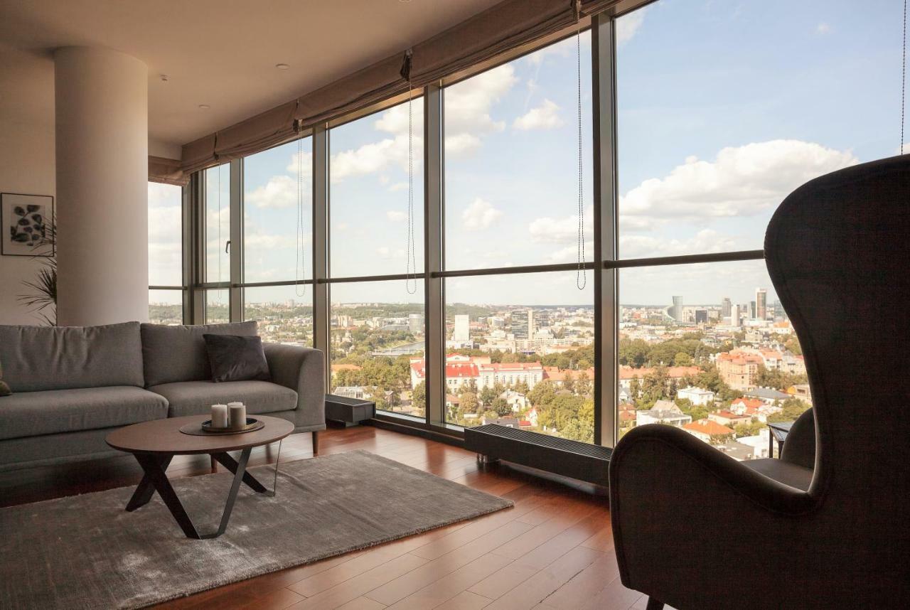 Luxury Panoramic Vilnius Apartment ภายนอก รูปภาพ