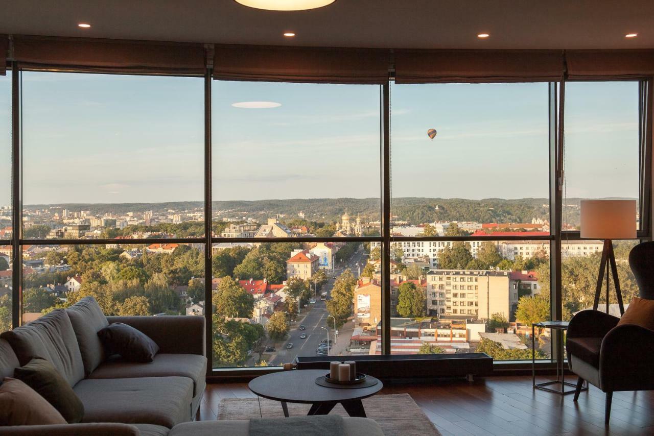 Luxury Panoramic Vilnius Apartment ภายนอก รูปภาพ