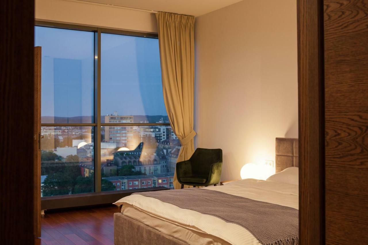 Luxury Panoramic Vilnius Apartment ภายนอก รูปภาพ