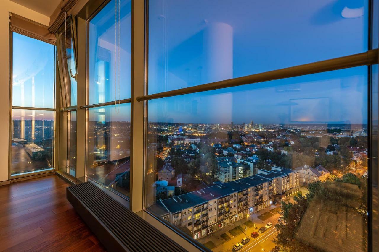 Luxury Panoramic Vilnius Apartment ภายนอก รูปภาพ