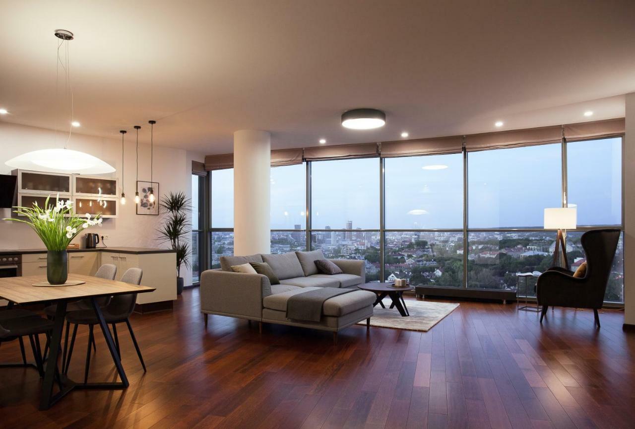 Luxury Panoramic Vilnius Apartment ภายนอก รูปภาพ